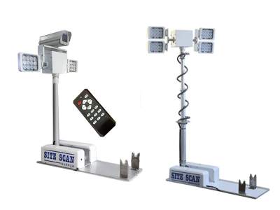 Araç Tavanına Monte Teleskopik Mast