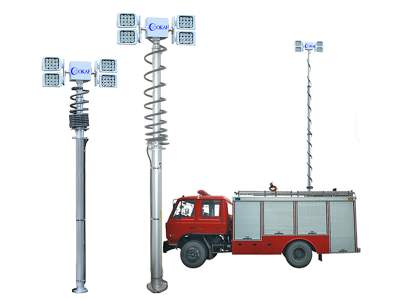 Pnömatik Teleskopik Mast